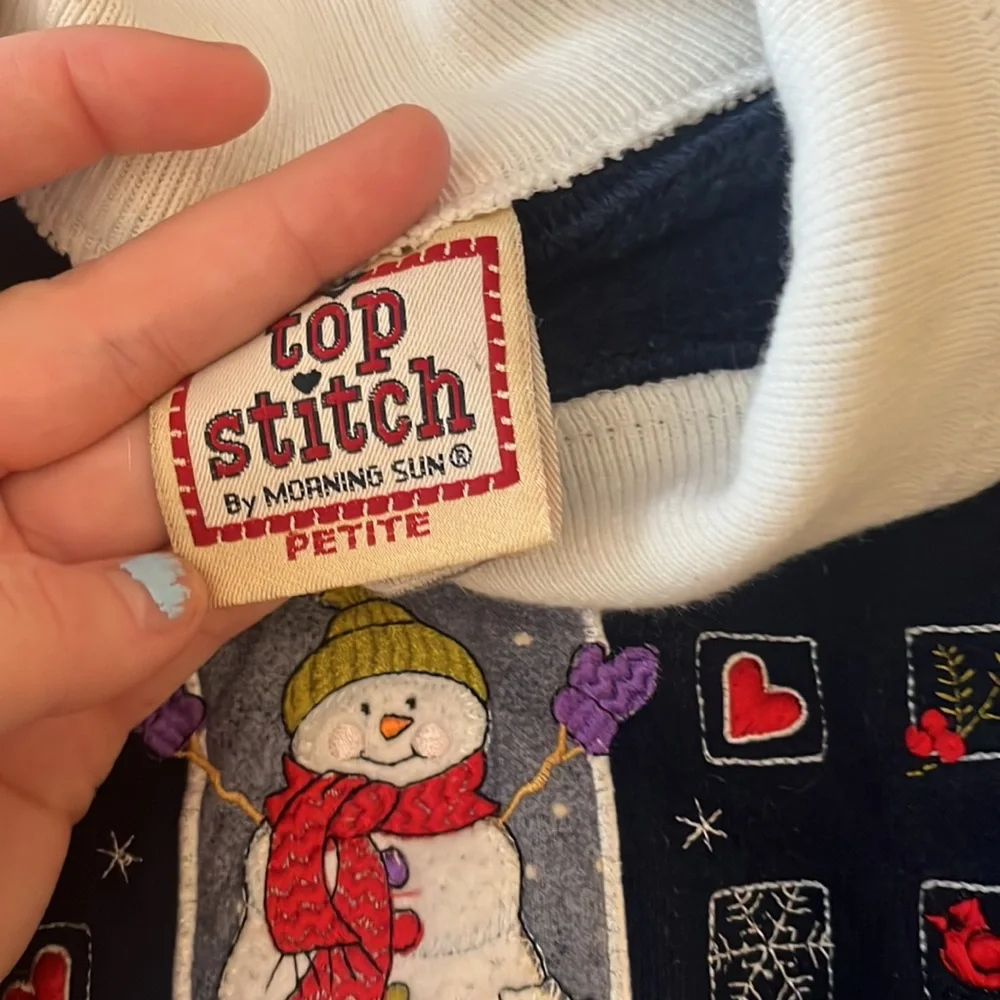 Vintage christmas sweater - Picture 2 of 2